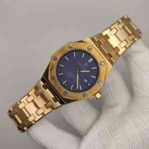 A-P Luxury Watch ( Golden Blue )